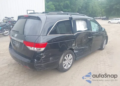 2014 Honda Odyssey Ex-L из США, поврежденный, VIN 5FNRL5H69EB028134